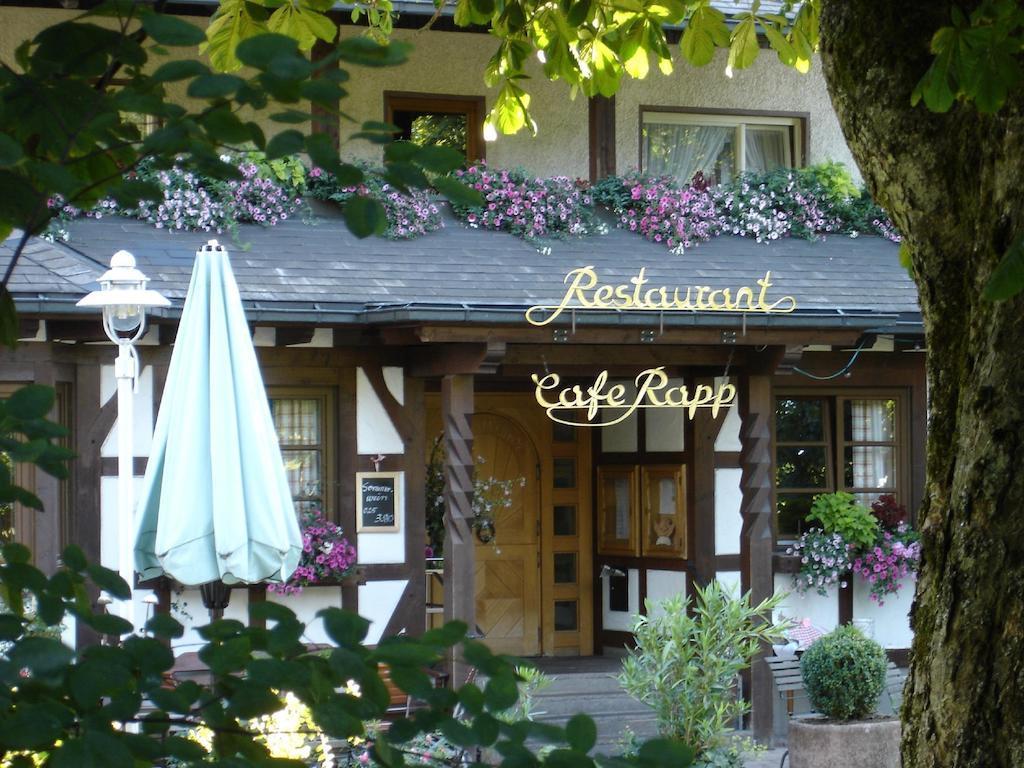 Hotel Restaurant Café Rapp Königsfeld im Schwarzwald Exterior foto