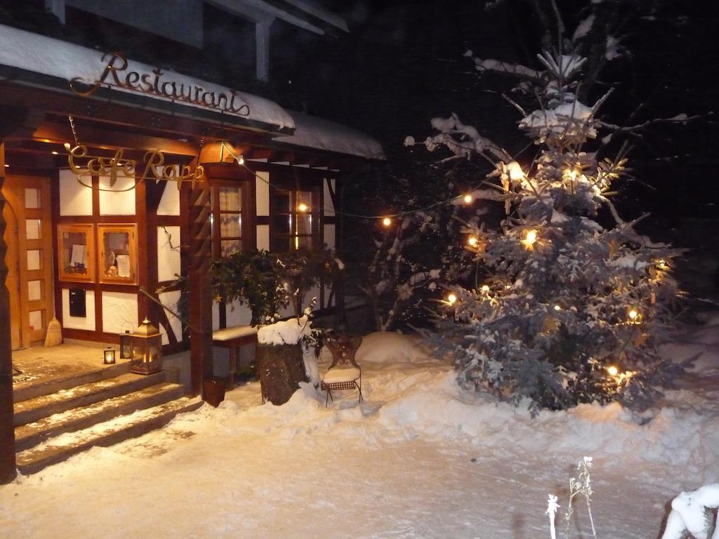 Hotel Restaurant Café Rapp Königsfeld im Schwarzwald Exterior foto